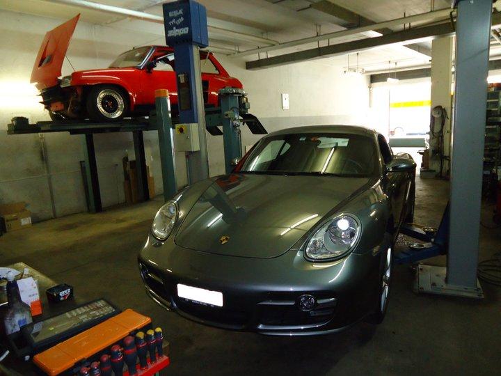 Porsche Cayman S 3.4l et R5 Turbo